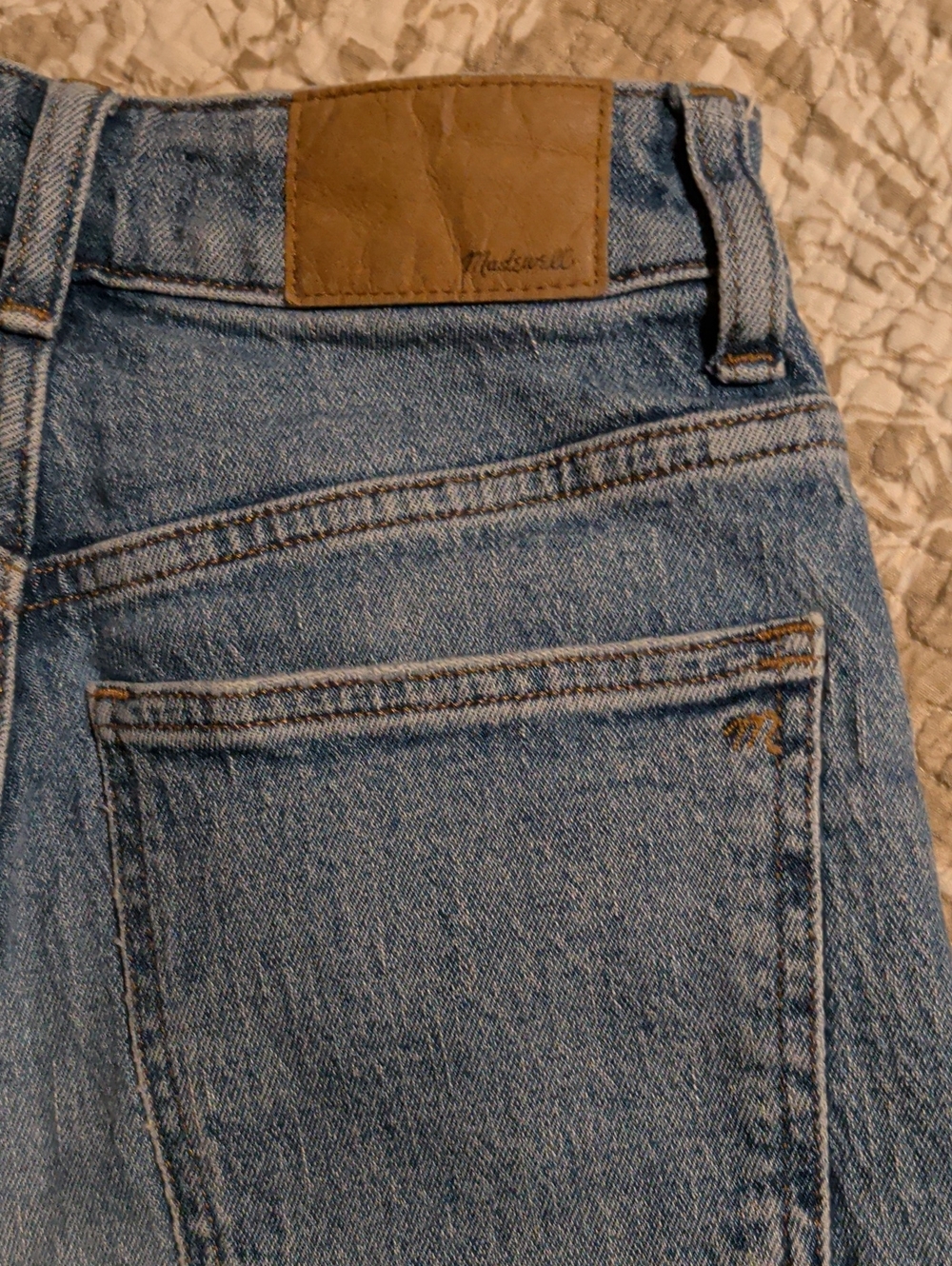Madewell Light Blue Straight Leg Jeans